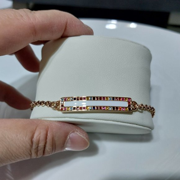 ANNE KLEIN Women's Quartz Rose Gold Premium Crystal Accented Watch Bracelet SET - Picture 7 of 12